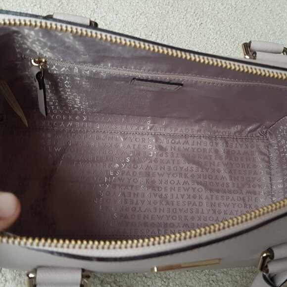 Kate Spade Pippa bag in beige/nude saffiano leather - Picture 10 of 10